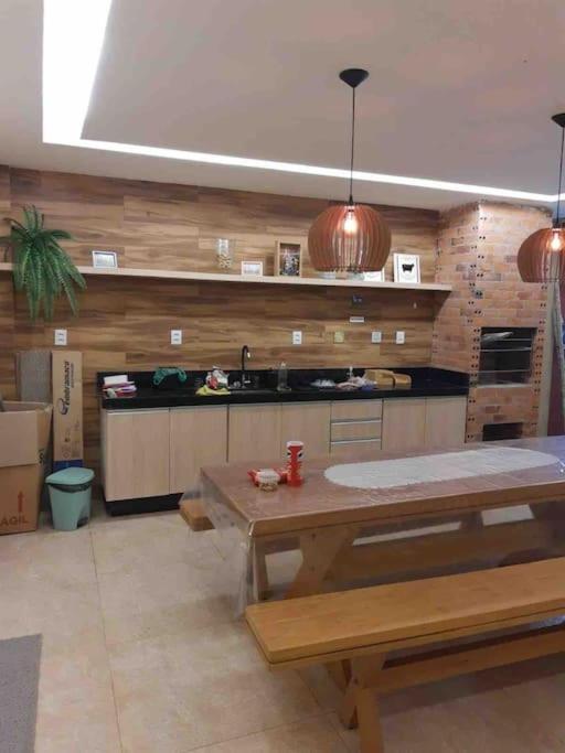 Casa De Ferias Ventilada Com 4 Quartos A 5 Min Da Praia Салинополис Экстерьер фото